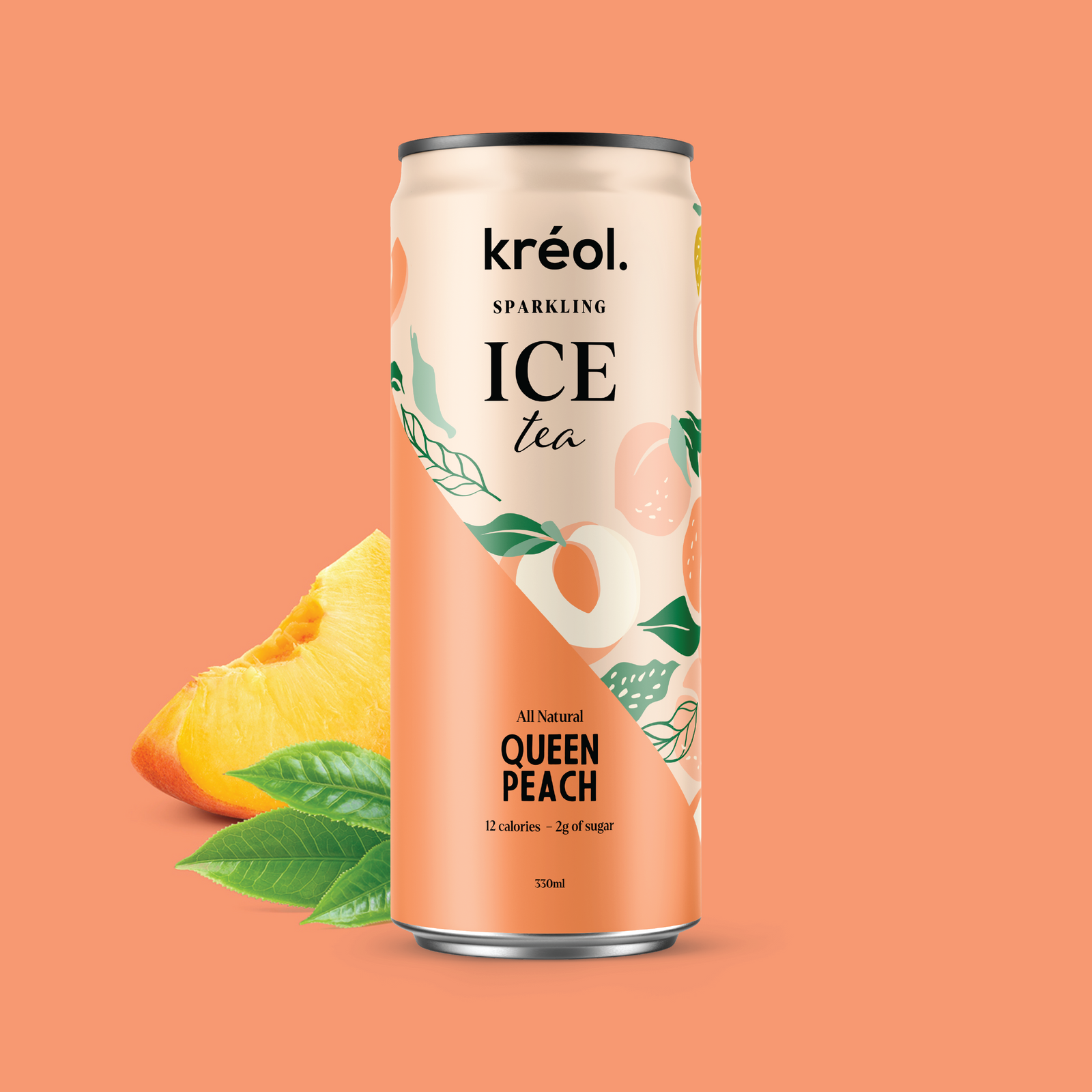 【EVERNAIL】Peach Tea Queen Peach Ice Tea – Kréol Drinks