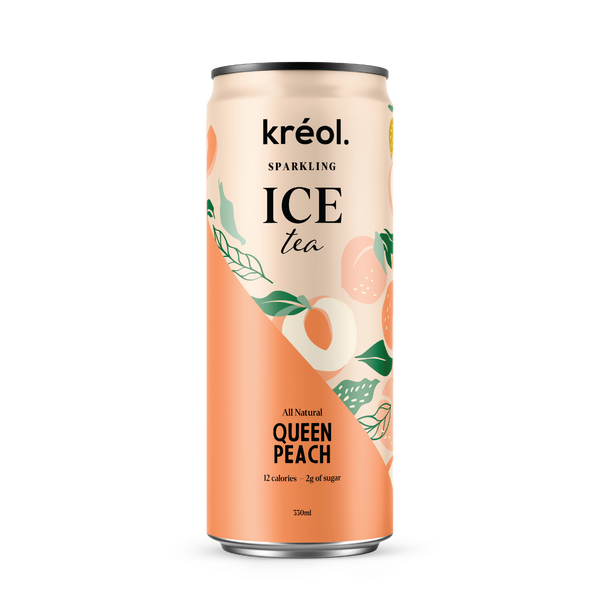 Queen Peach Ice Tea – Kréol Drinks