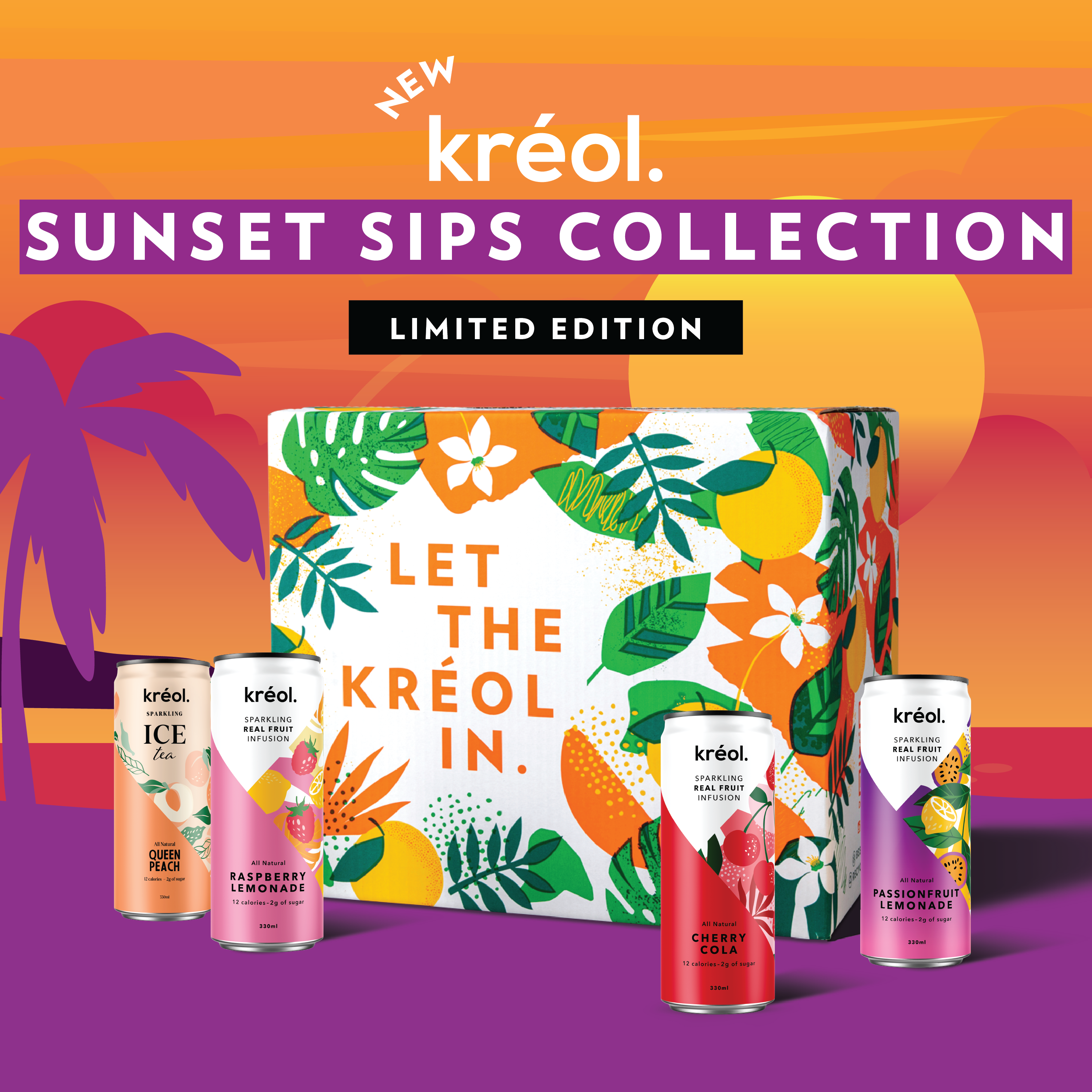 Kréol Sunset Sips Collection